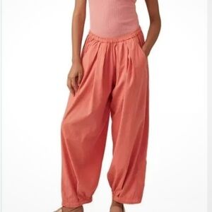 Free People To The Sky balloon boho parachute orange pants